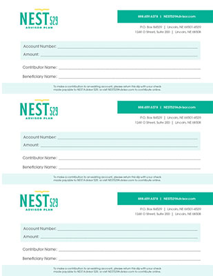 Screenshot of Deposit Coupons