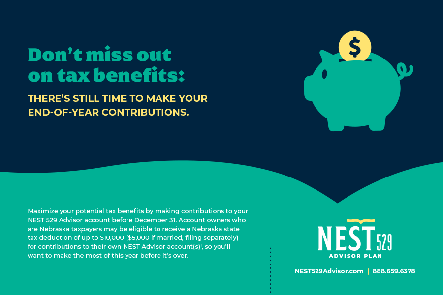 Screenshot of End of Year Tax Postcard